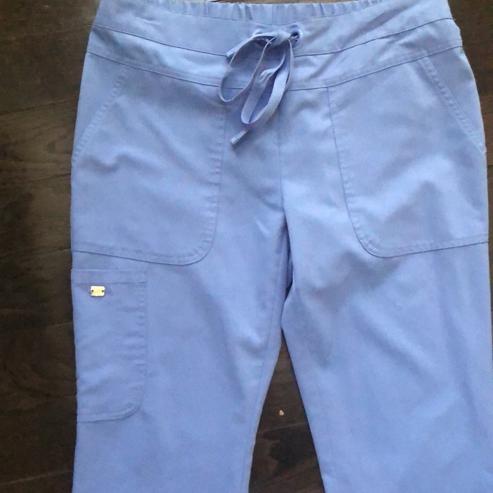 Greys Anatomy Signature By Barco Women’s Blue Scrub Pants Size Sp. View 2